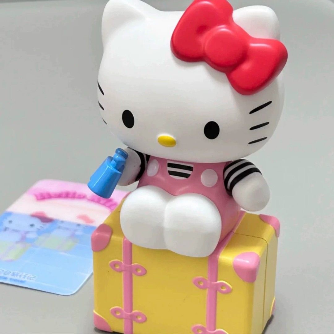 โมเดลคิตตี้ไขลาน Sanrio - Hello Kitty Budding Signal Series by Moetch