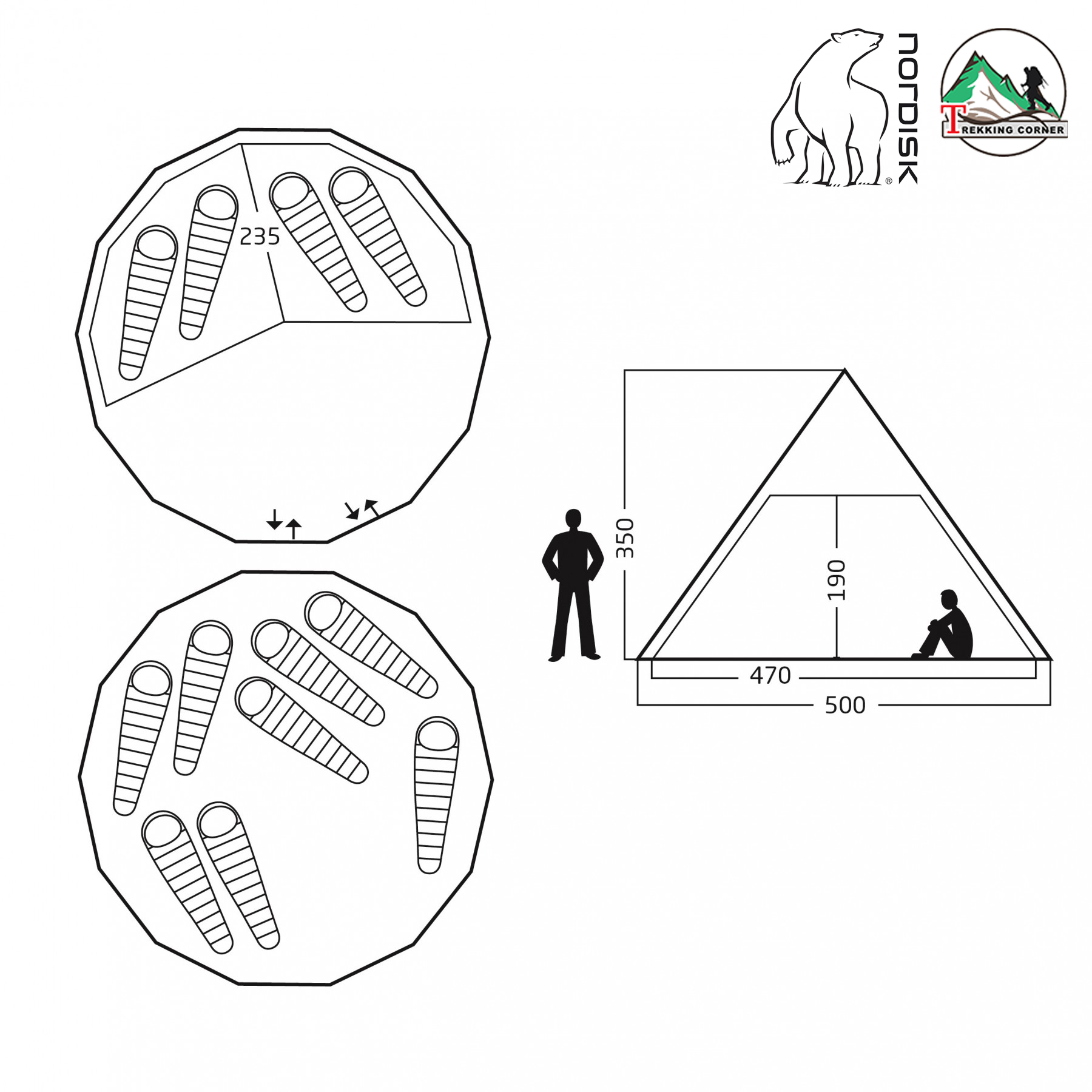 เต๊นท์ Nordisk Alfheim 19.6