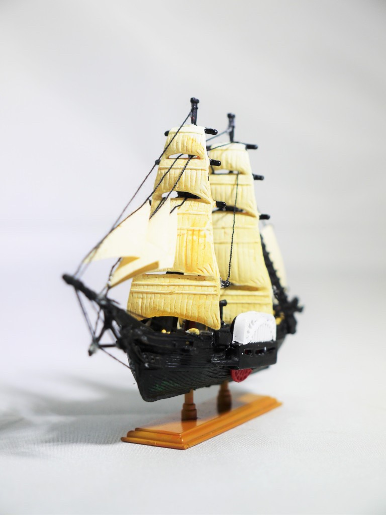 Mononofu Gaiden ''Han'' Vol.1 Miniature Ancient Modeled Sailing Ship Trading Figure by Boford (set of 8)