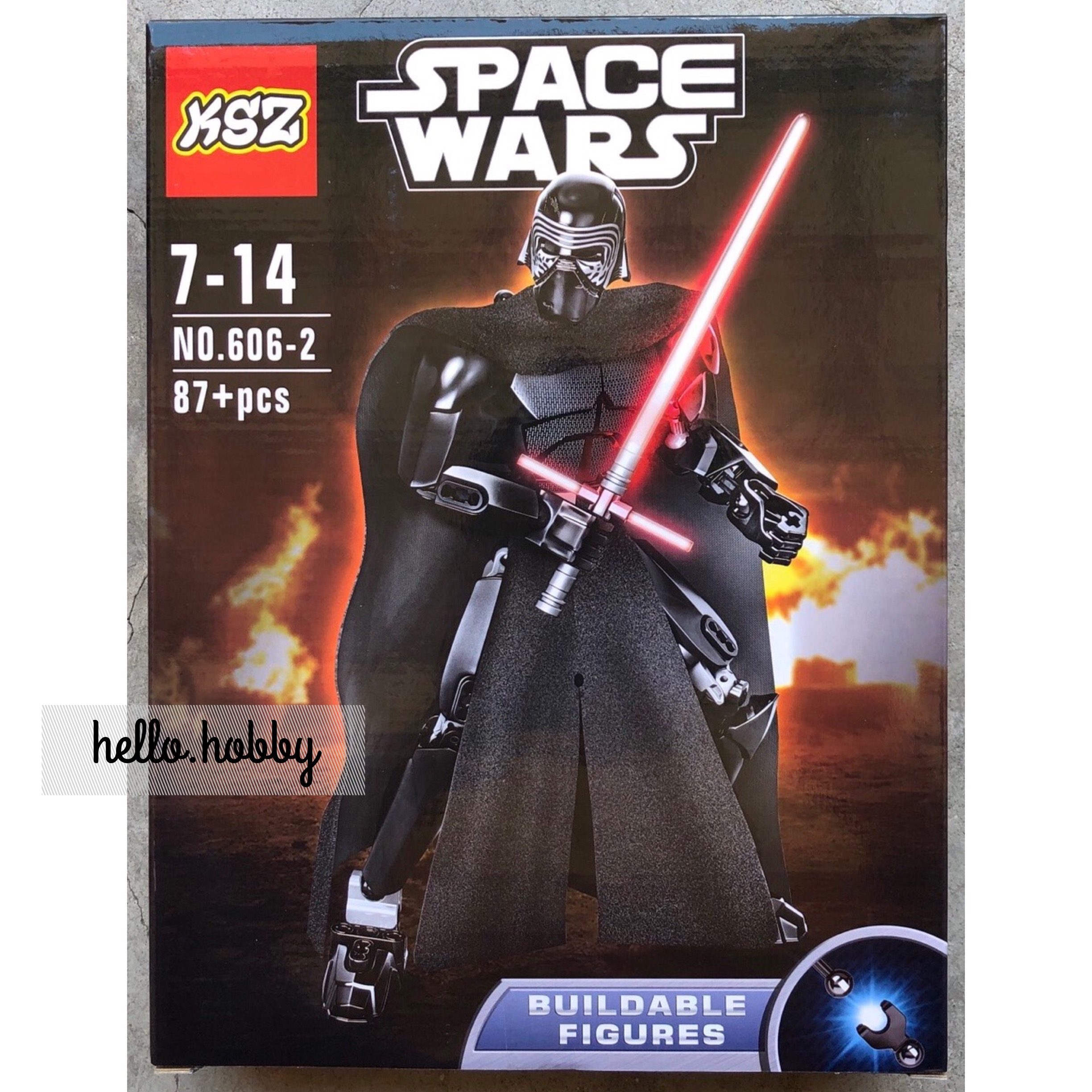 KSZ 606-2 Buildable Figure Star Wars Kylo Ren 87pcs