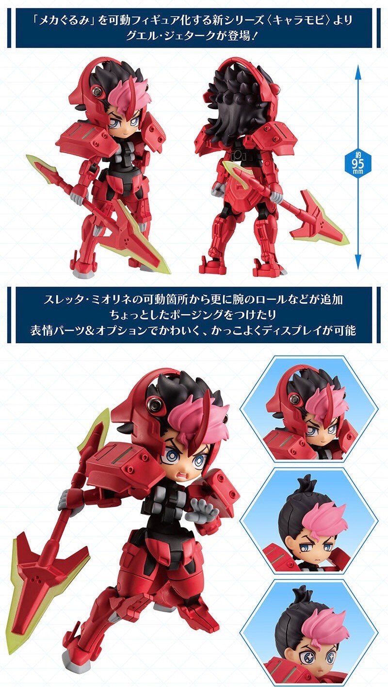 PRE-ORDER : Charamobi Mechagurumi Guel Jeturk