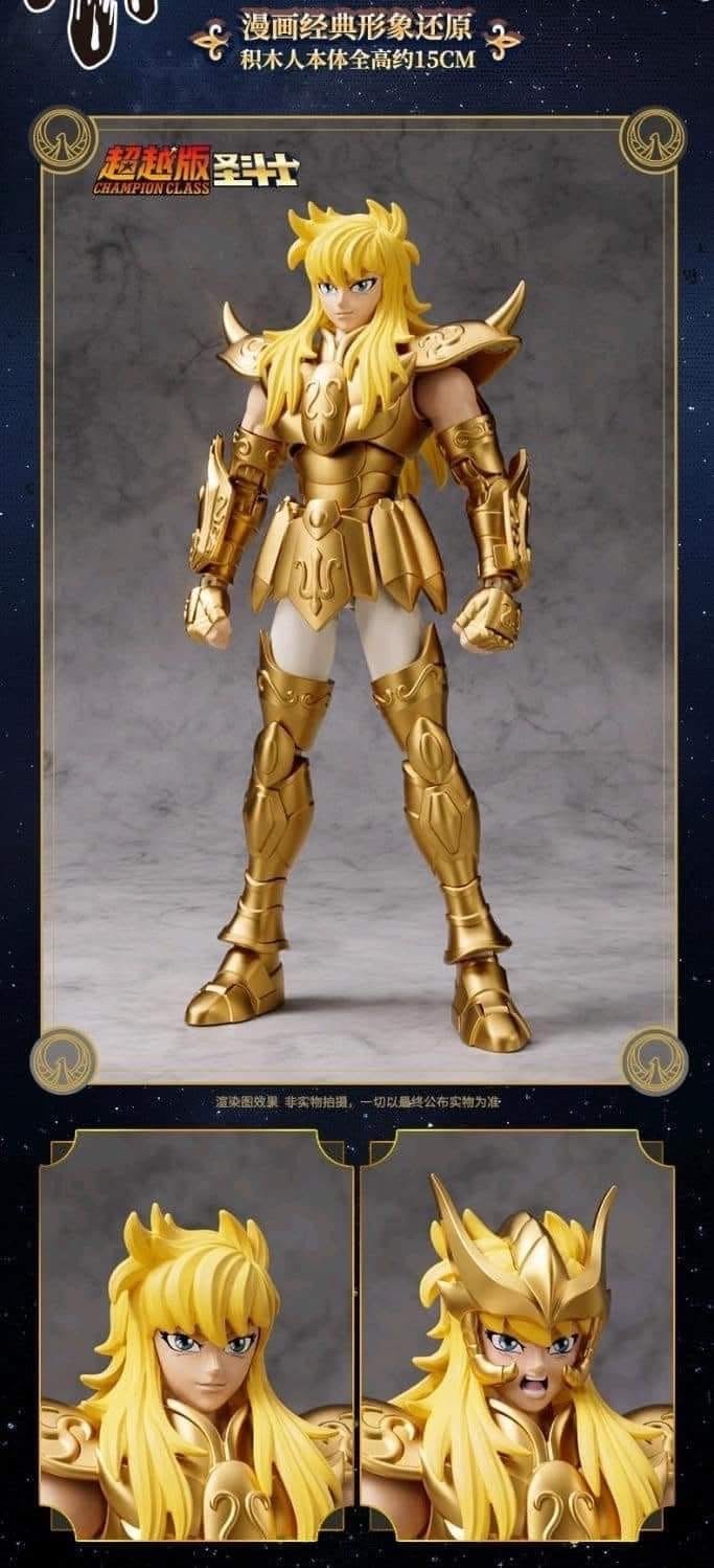 พลาโม Saint Seiya - Blokees Saint Seiya Champion Class Champion Figures Series Beyond Edition Plastic Model Kit by Buluke Blokess Bloks