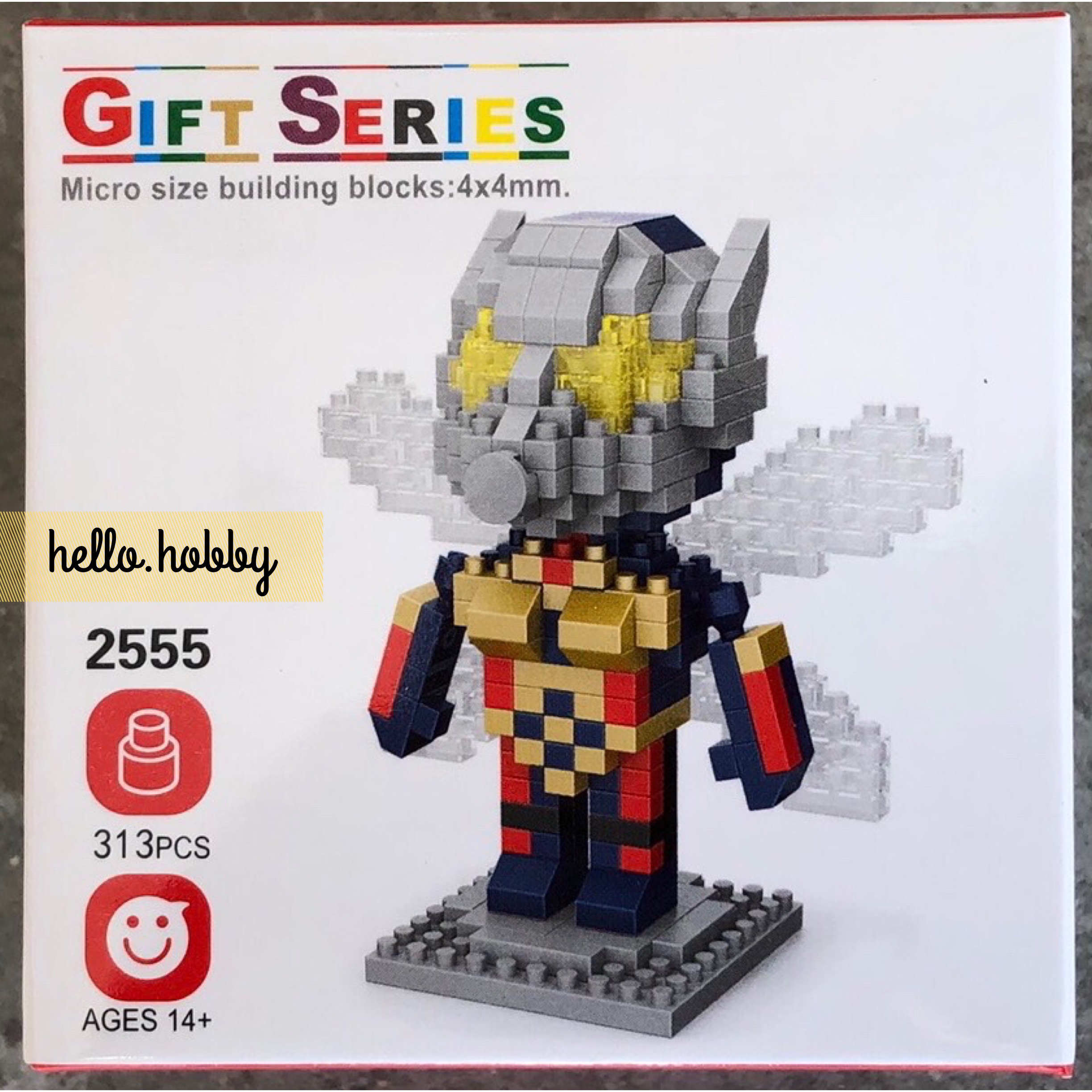 Wise Hawk 2555 Avengers The Wasp 313pcs