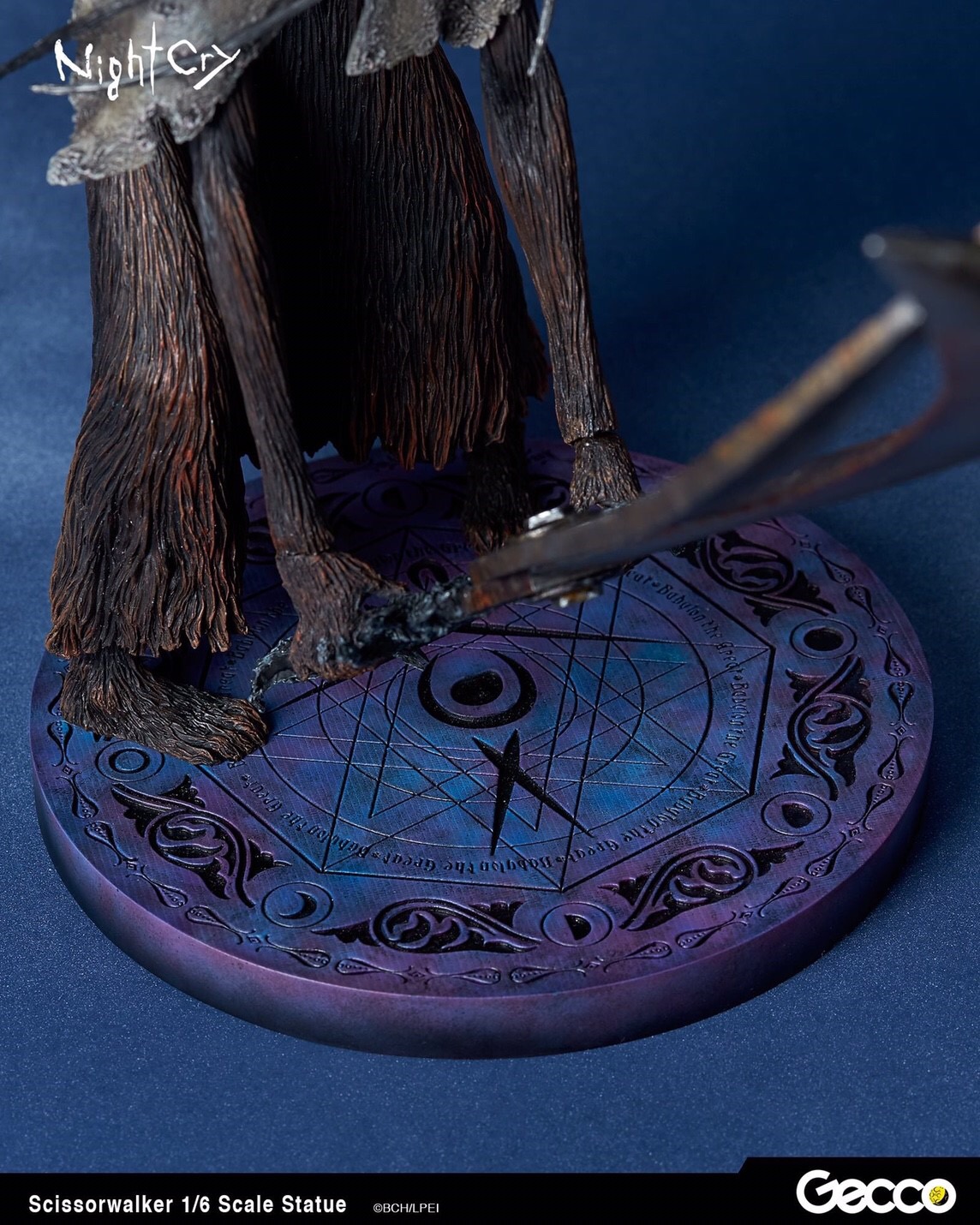 Pre-order : NightCry, Scissorwalker 1/6 Scale Statue by Gecco (SEN-TI-NEL)