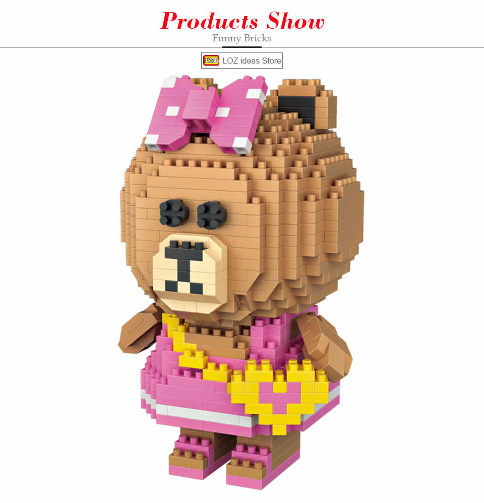 LOZ 9760 Line Town Choco 650pcs