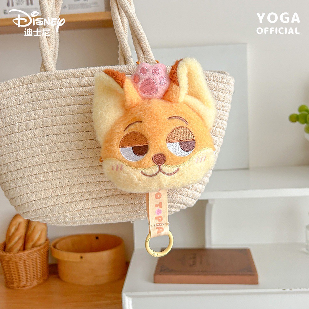 ตุ๊กตาพวงกุญแจ กระเป๋าใส่เหรียญ ลิขสิทธิ์แท้ - Disney - Zootopia Plush Pendant Coin Purse Keychain by Potdemiel