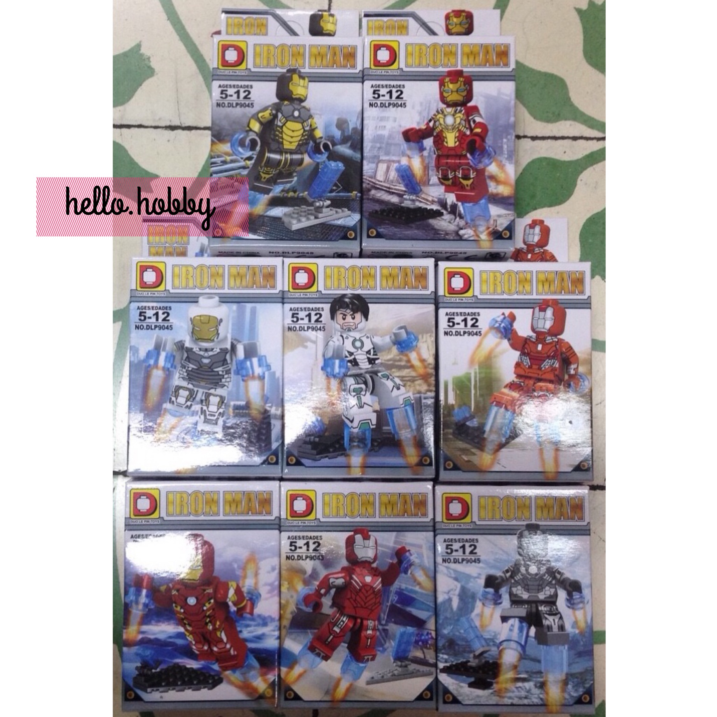 DLP 9045 Super Heroes Iron Man