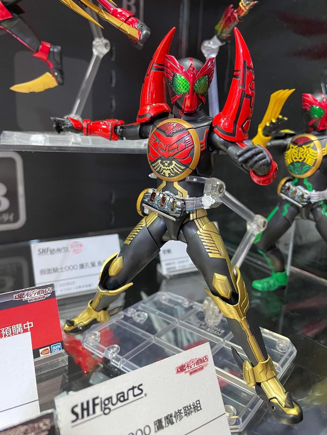 S.H.Figuarts (Shinkocchou Seihou) Kamen Rider OOO Tamashiy Combo [TAMASHII NATION 2020] by Bandai (Limited Lot JP มีกล่องน้ำตาล)