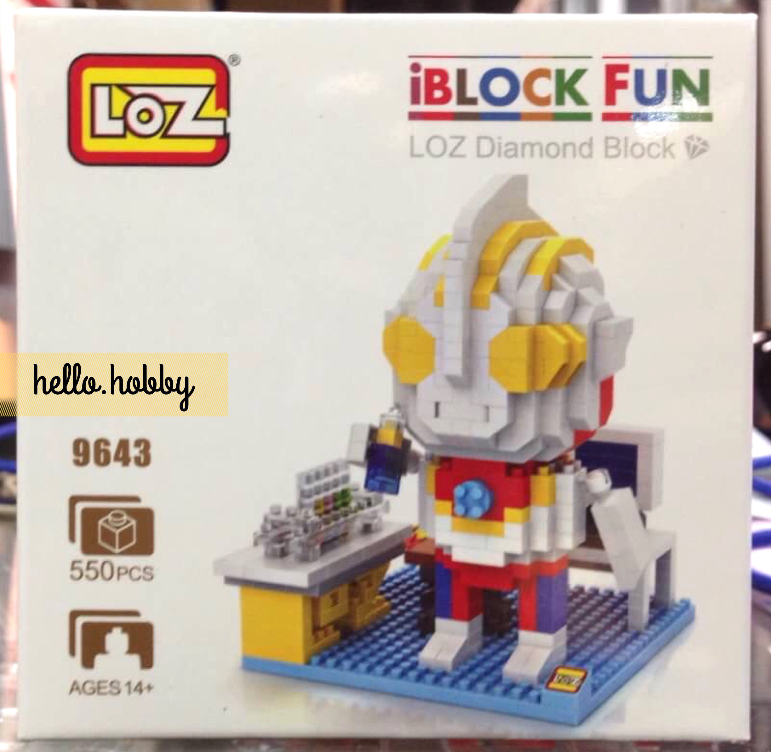 LOZ 9643 Ultraman 550pcs