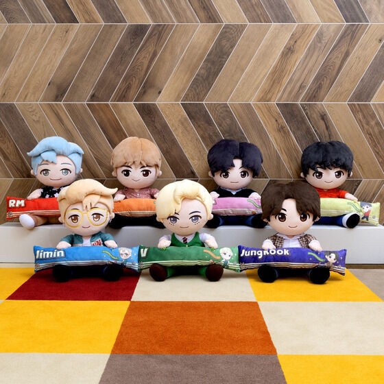 PRE-ORDER : TinyTAN RM/Jin/SUGA/J-hope/Jimin/V/Jung Kook PC Cushion