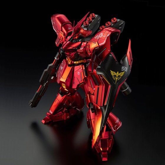PRE-ORDER : MG 1/100 THE GUNDAM BASE LIMITED MSN-04 SAZABI VER.KA (SPECIAL COATING VER.) PLASTIC MODEL