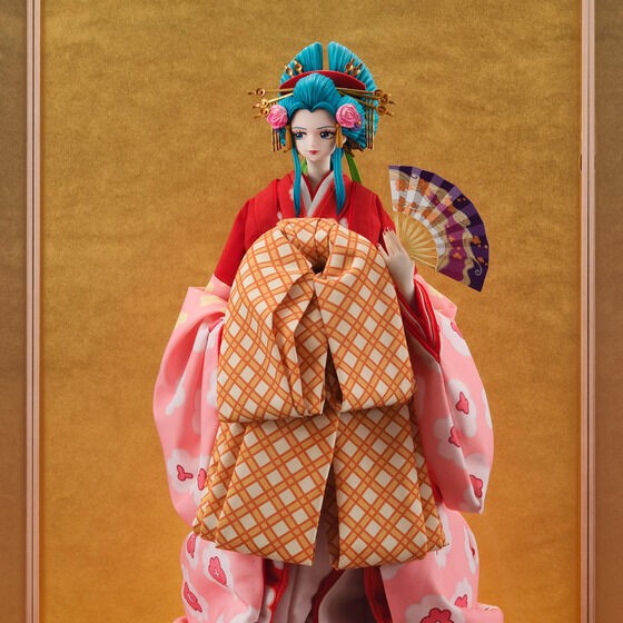 PRE-ORDER : Kyugetsu x MegaHouse Japanese Doll One Piece Komurasaki [Special Price Set with Exclusive Glass Case]
