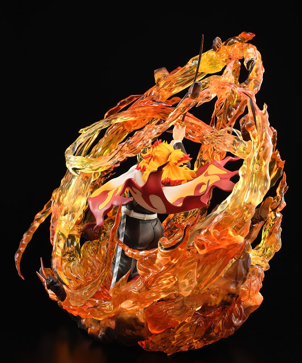 Pre-order : Kyojuro Rengoku DX Ver. 1/8 Scale Figure By BellFine (Reproduct)