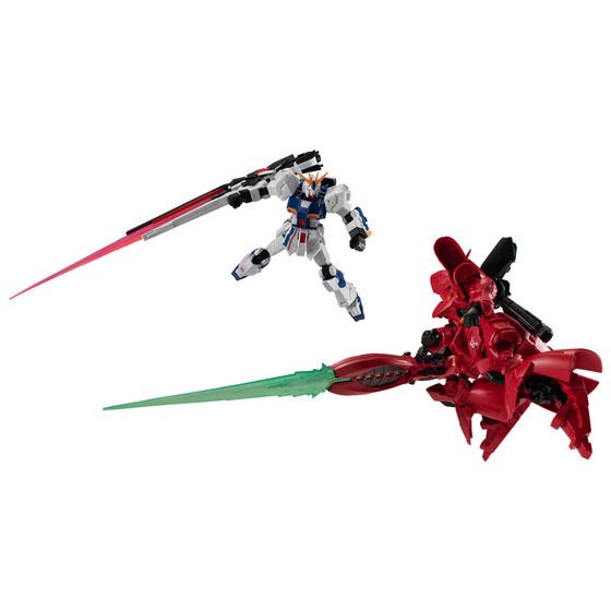 PRE-ORDER : MOBILE SUIT Gundam G Frame FA RX-93ff Nu Gundam & MSN-04FF Sazabi Set