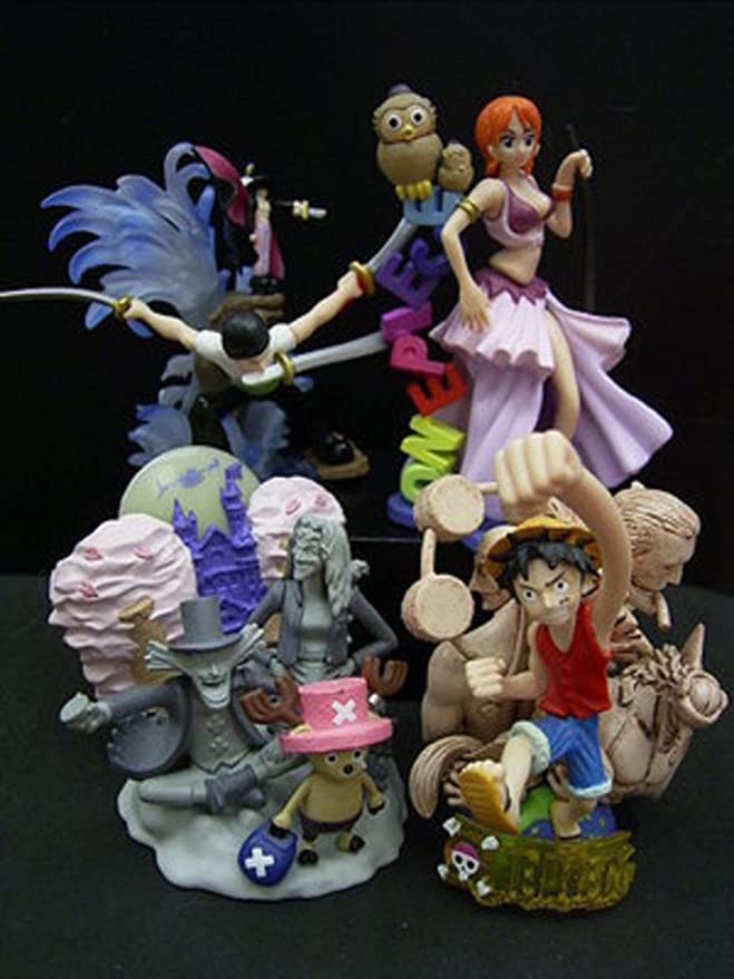 กาชาปอง TV Animation One Piece - Imagination Diorama Gashapon by Bandai (Set of 4)