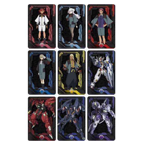 PRE-ORDER : Gundam Series PIICA + Clear Pass Case 4th Mobile Suit Gundam The Witch from Mercury (9 types)