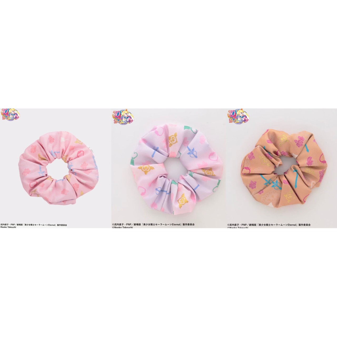 PRE-ORDER : Sailor Moon Jacquard Hair Accessories Scrunchie