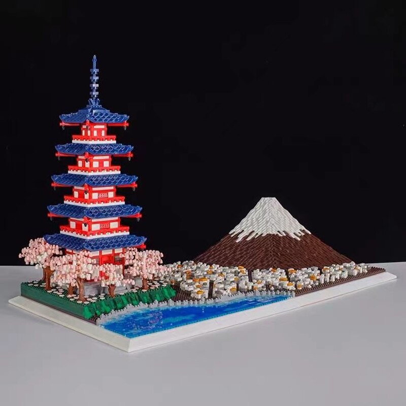ZRK 7829 Fuji Mountain and Pagoda 6500pcs