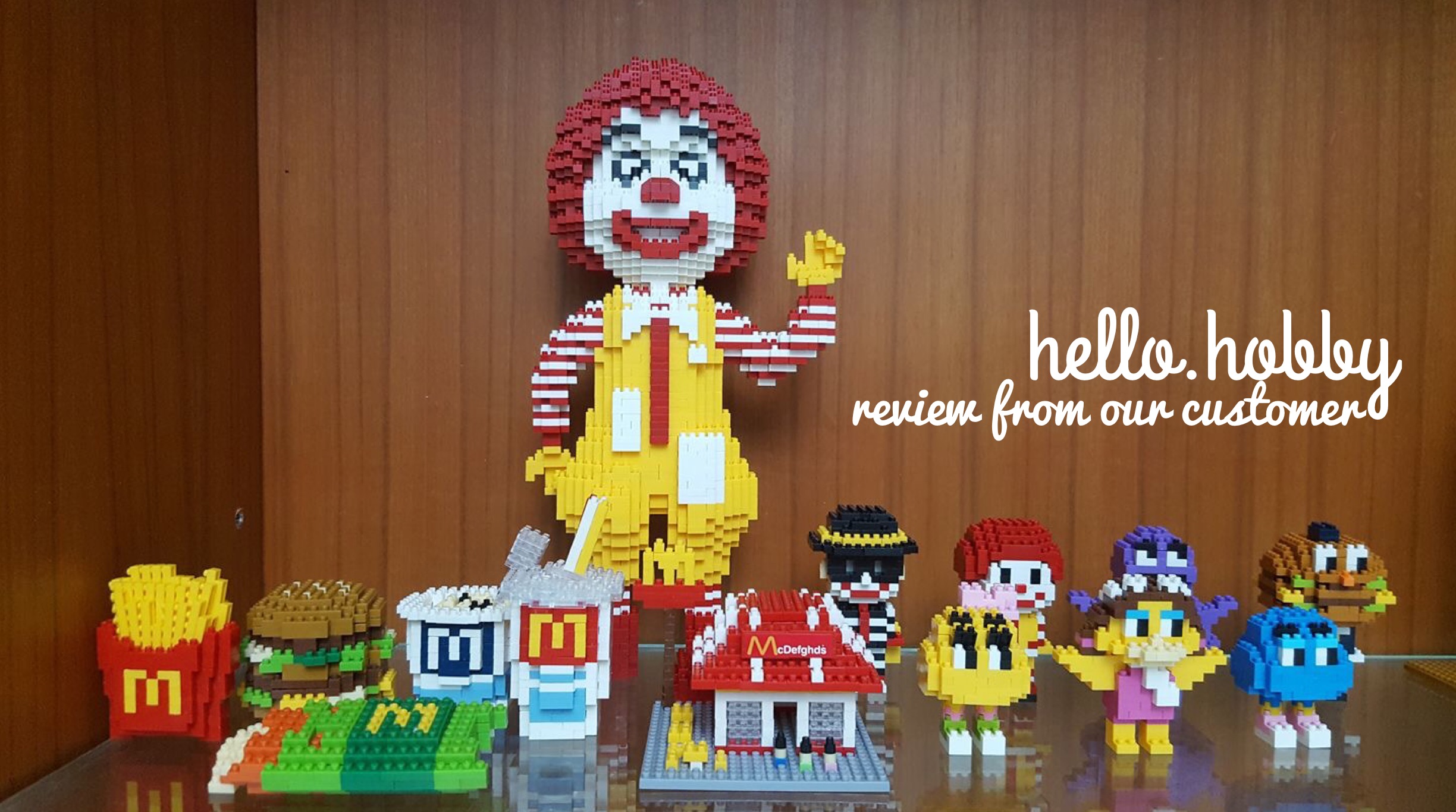 Balody 16010 McDonald 2,100pcs