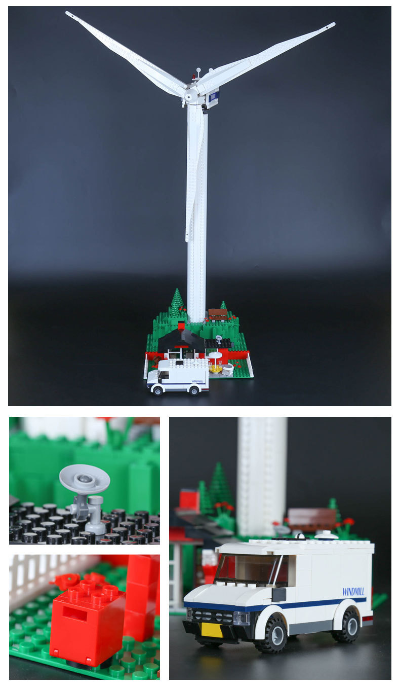 Lepin 37001 Vestas Wind Turbine 873pcs