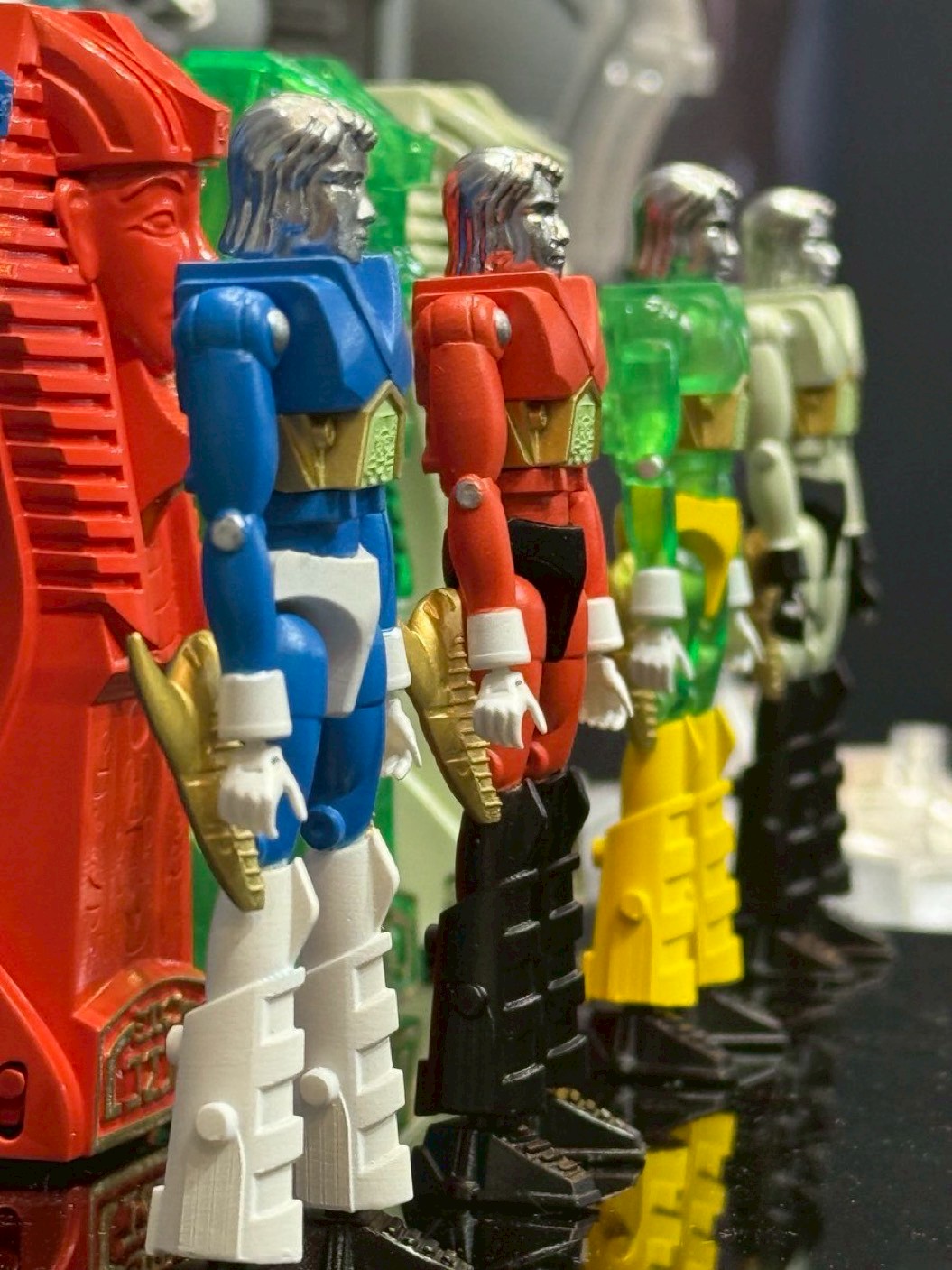Pre-order : *Takara Tomy Mall Exclusive* T-Spark LEGACYSOUL Microman Command #1 4 Units Set by Takara Tomy