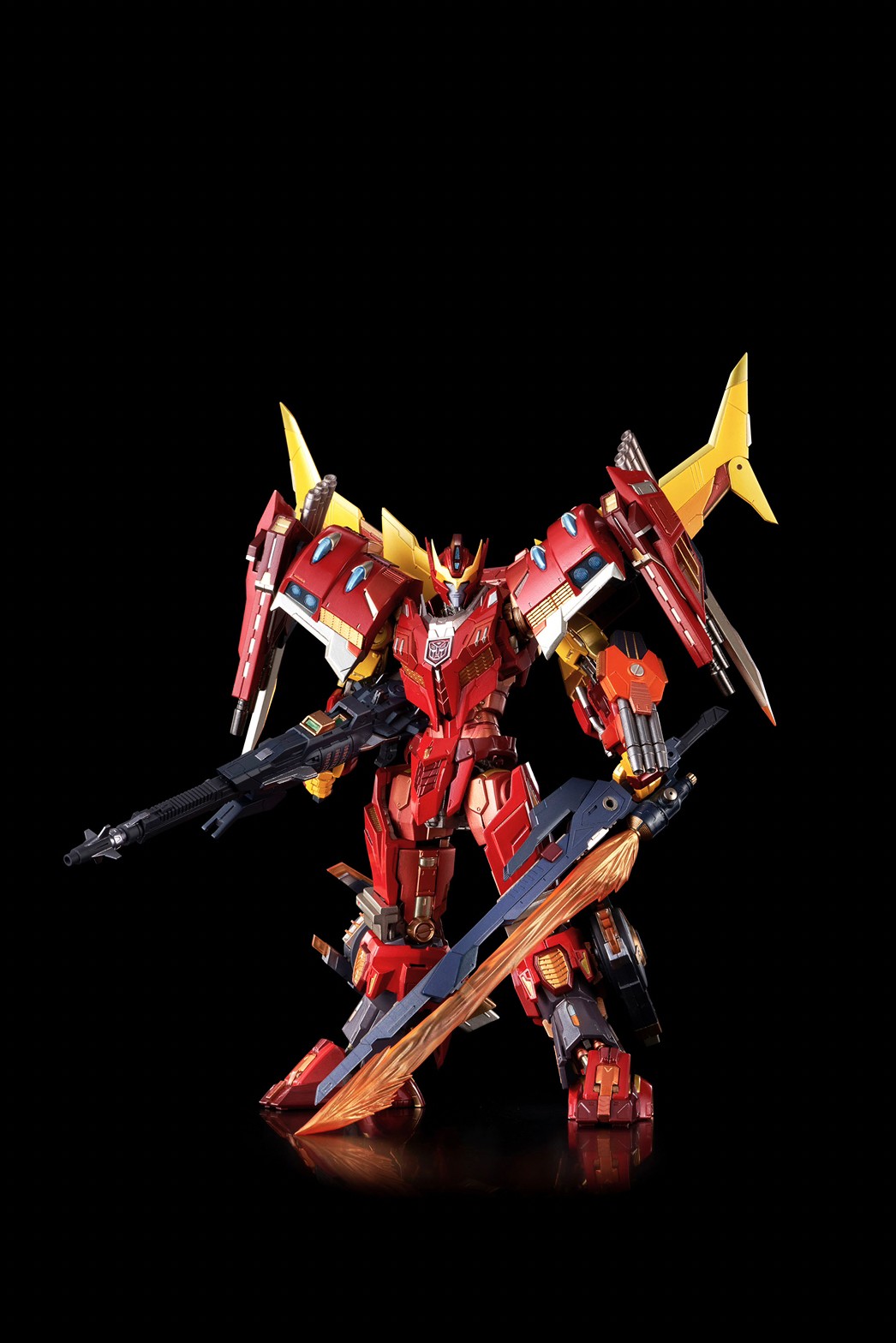 Pre-order : [KURO KARA KURI] Rodimus (IDW ver.) by Flame Toys