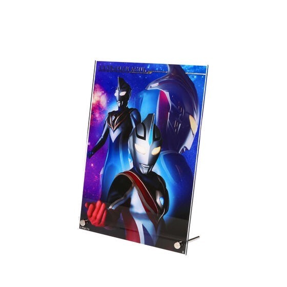 PRE-ORDER : Ultraman Gaia Acrylic Board with Foil (2 types in total)