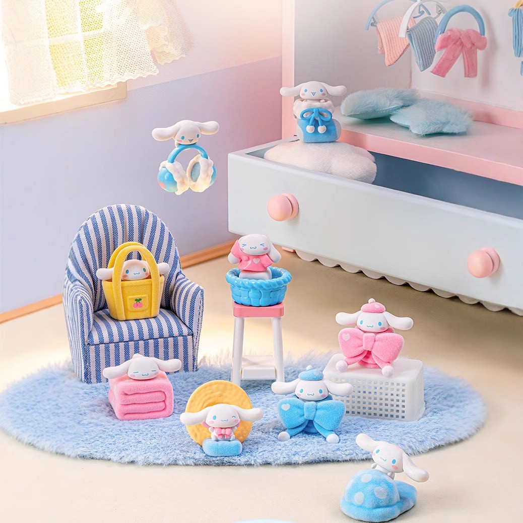 โมเดล ได้ 1ตัว Sanrio - Cinnamoroll Cute Wardrobe Microbox Series by Moetch