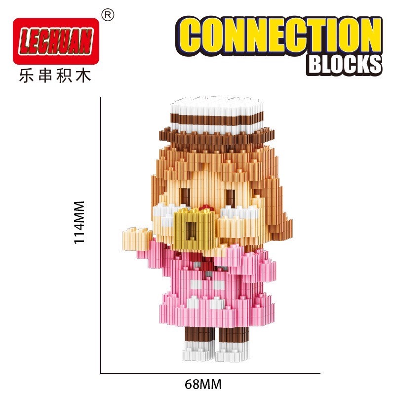 Lechuan 68636 - 68643 Art Toy - Pop Mart - Labubu x Cry Baby