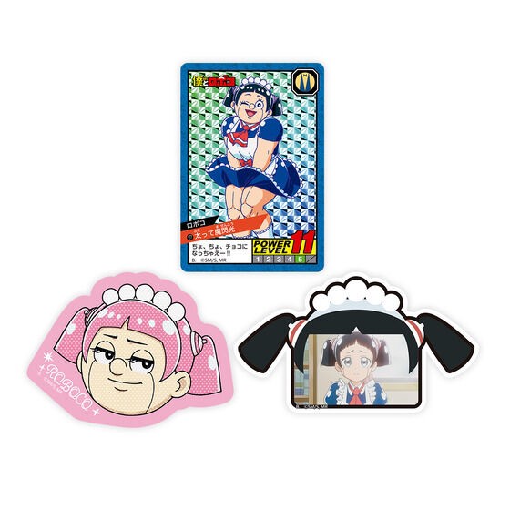 PRE-ORDER : Carddass Online Me & Roboco Sticker Set (Random)