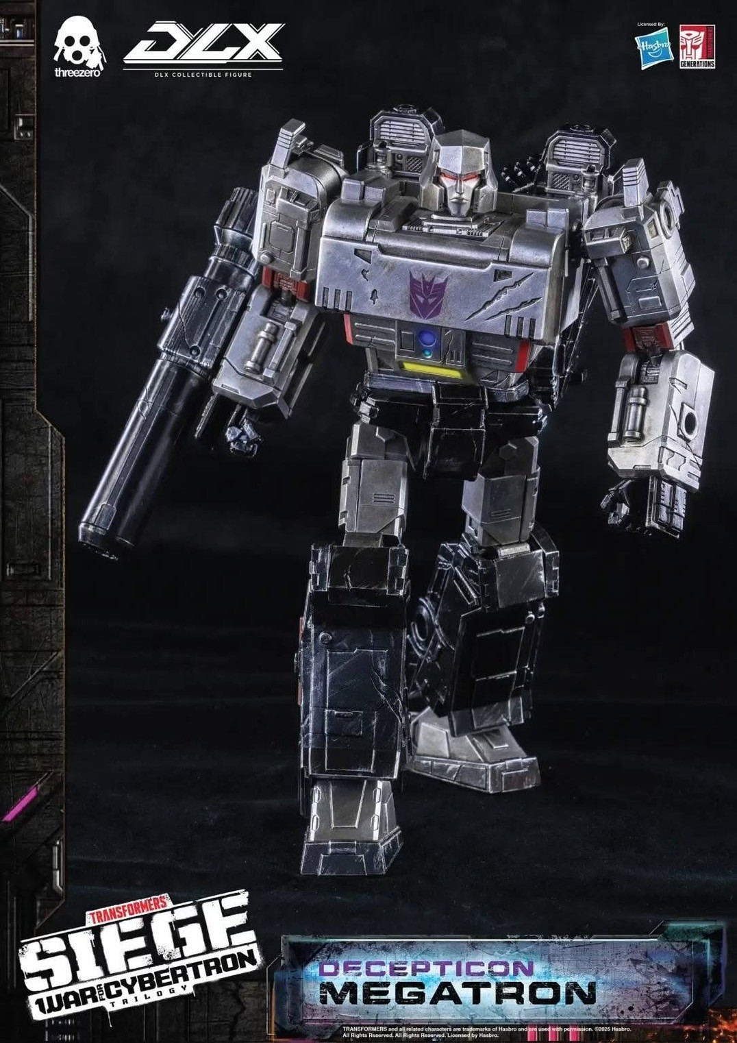 Pre-order : Transformers: War For Cybertron Trilogy DLX Megatron by Threezero