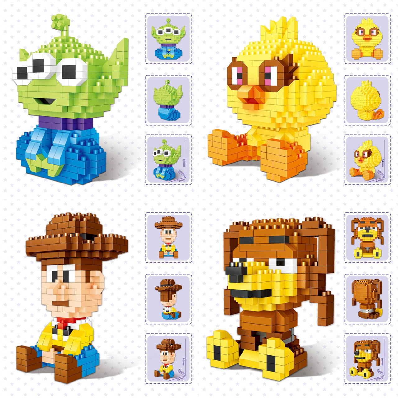 Lezi LZ 8125-8136 - Disney - Toys Story