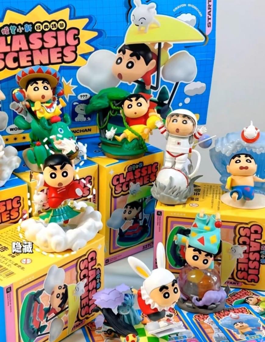 Crayon Shinchan Classic Scenes Series by 52Toys