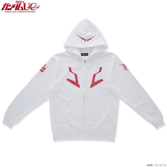 PRE-ORDER : Mobile Suit Gundam MS Motif Series Zip Hoodie