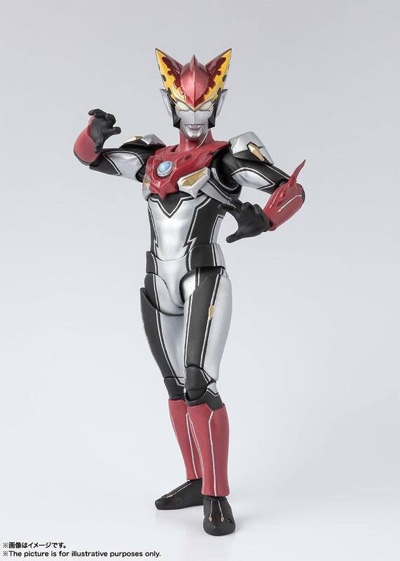 Pre-order : S.H.FIGUARTS ULTRAMAN ROSSO FLAME ACTION FIGURE (WITH BONUS)