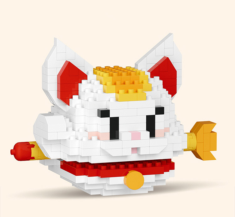 ตัวต่อนาโน Size L - CLC 6750 - 6751 Ring a Bell - Lucky Cat & Capybara