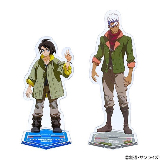 PRE-ORDER : "Mobile Suit Gundam Iron-Blooded Orphans" & "Wild Hunt" Acrylic Stand
