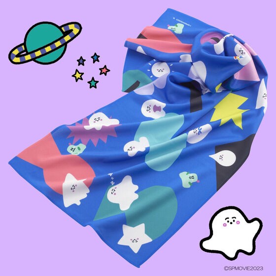 PRE-ORDER : [Sina Pushu THE MOVIE Sina Pushu Hop New World] Super Cool Towel