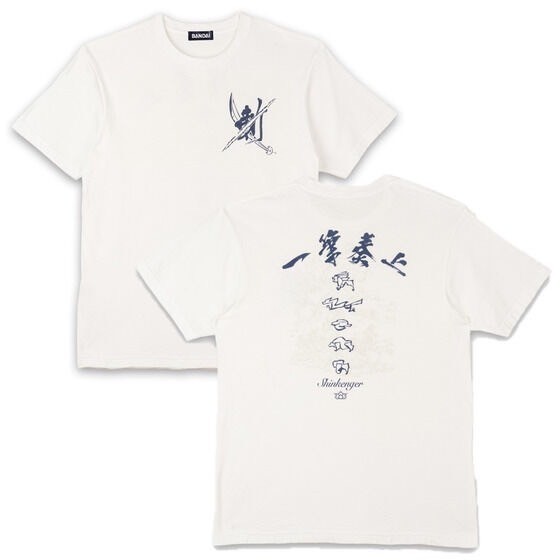 PRE-ORDER : Samurai Sentai Shinkenger / Choudenshi Bioman x AIKA ELECTRONICS T-shirt