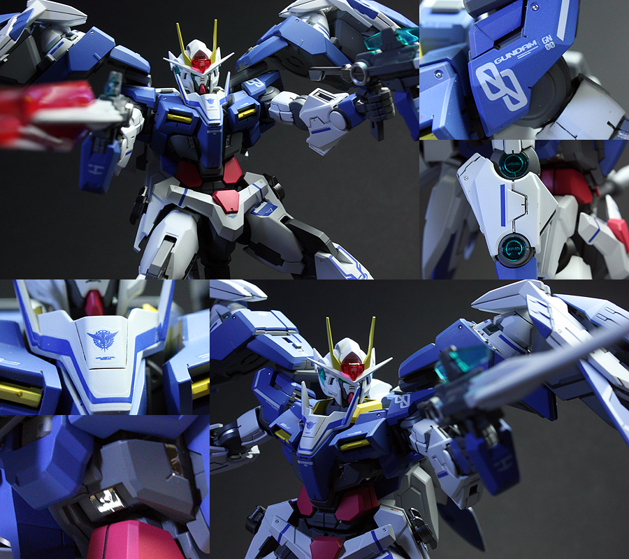MG 1/100 GN-0000+GNR-010 OO Raiser by Bandai