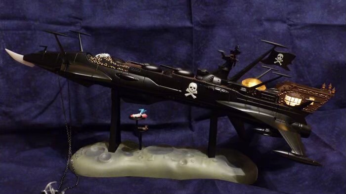 SGM-20 Space Pirate Captain Harlock Arcadia Black ver. by Aoshima (Miracle House) (ของใหม่เปิดเช็ค)