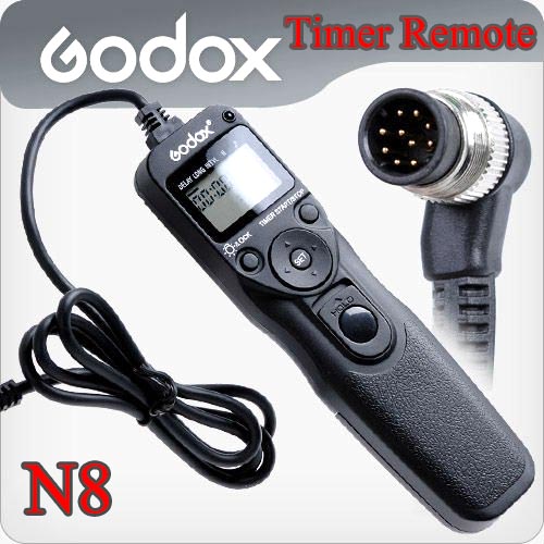 Godox Timer Remote Control MC-36 For Nikon N8 D300/D700/D800