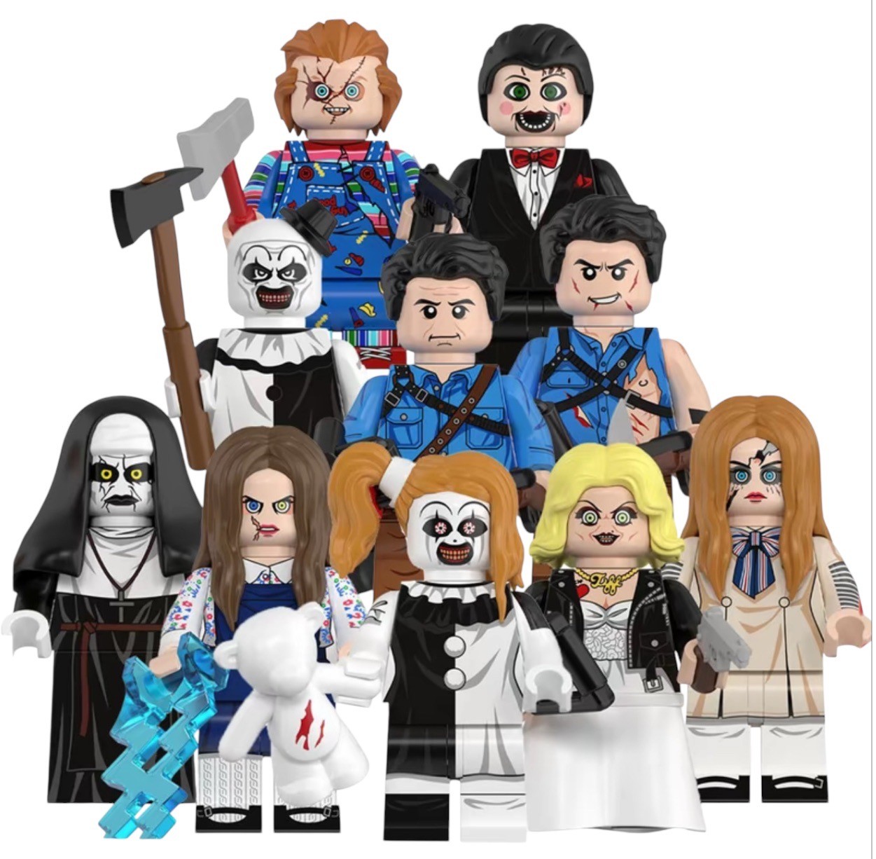 WM 6205 Horror Movie Chucky Megan Nun