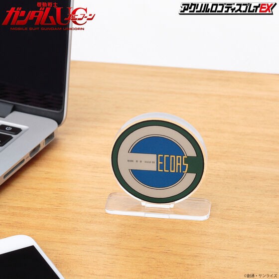 PRE-ORDER : Acrylic Logo Display EX Mobile Suit Gundam UC Ecoas Mark
