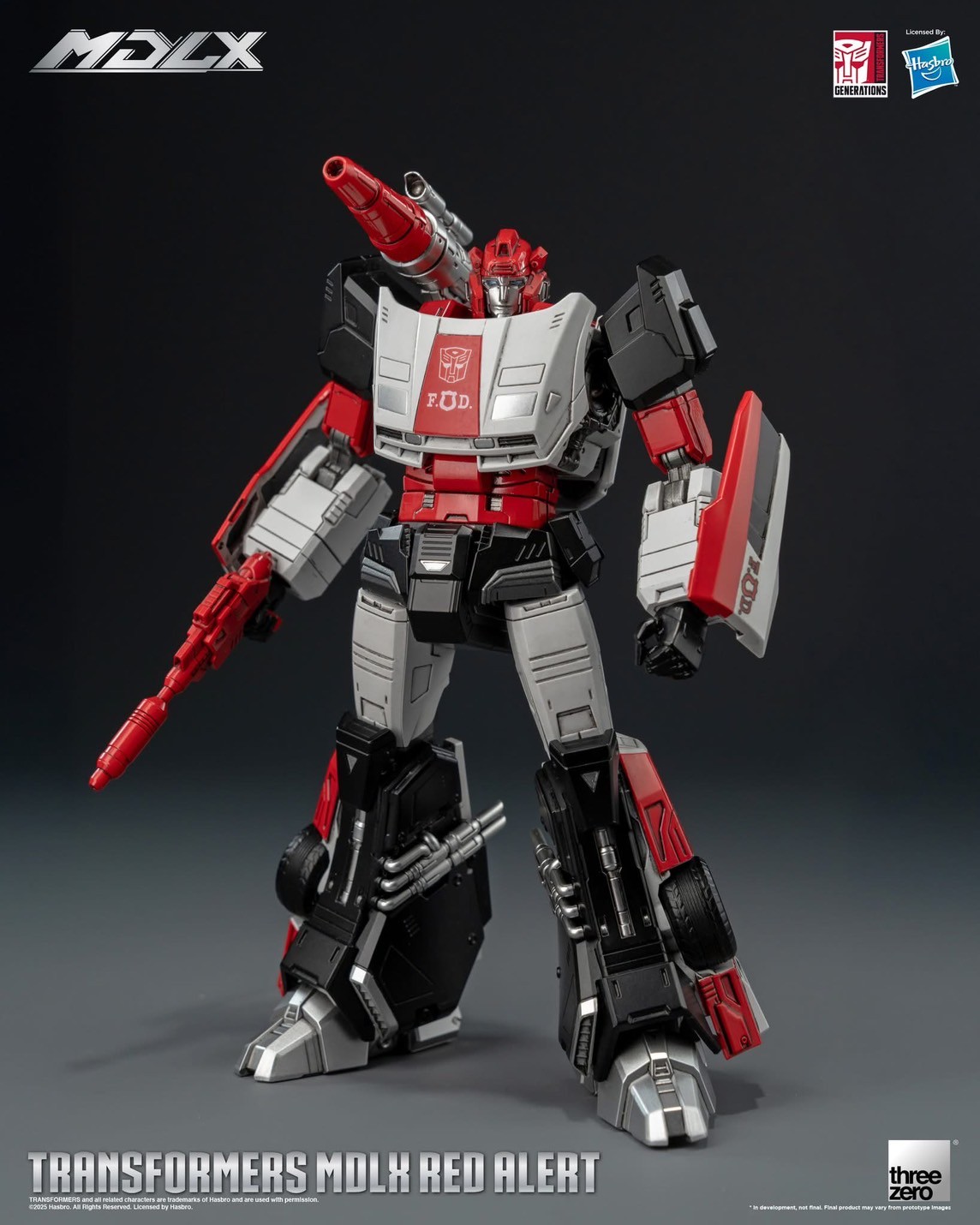 Pre-order : Transformers MDLX Red Alert by Threezero