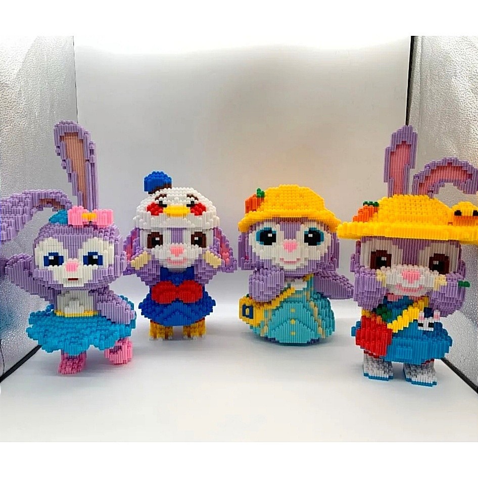 เลโก้นาโนแบบเฟืองไซส์ Jumbo - Haicaipin 57001-57002 - Disney - Stella Lou