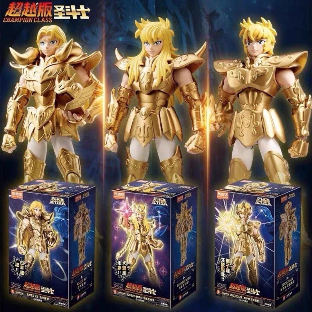 พลาโม Saint Seiya - Blokees Saint Seiya Champion Class Champion Figures Series Beyond Edition Plastic Model Kit by Buluke Blokess Bloks