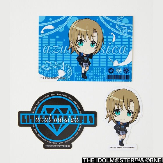PRE-ORDER : THE IDOLM@STER CINDERELLA GIRLS x R4G 3rd (Ao No Gakudan) Sticker Set