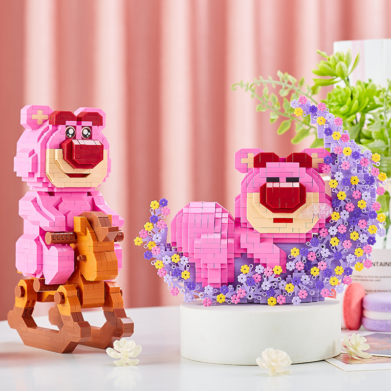 Yapin 6915 Toy story Sleeping Lotso 1188pcs