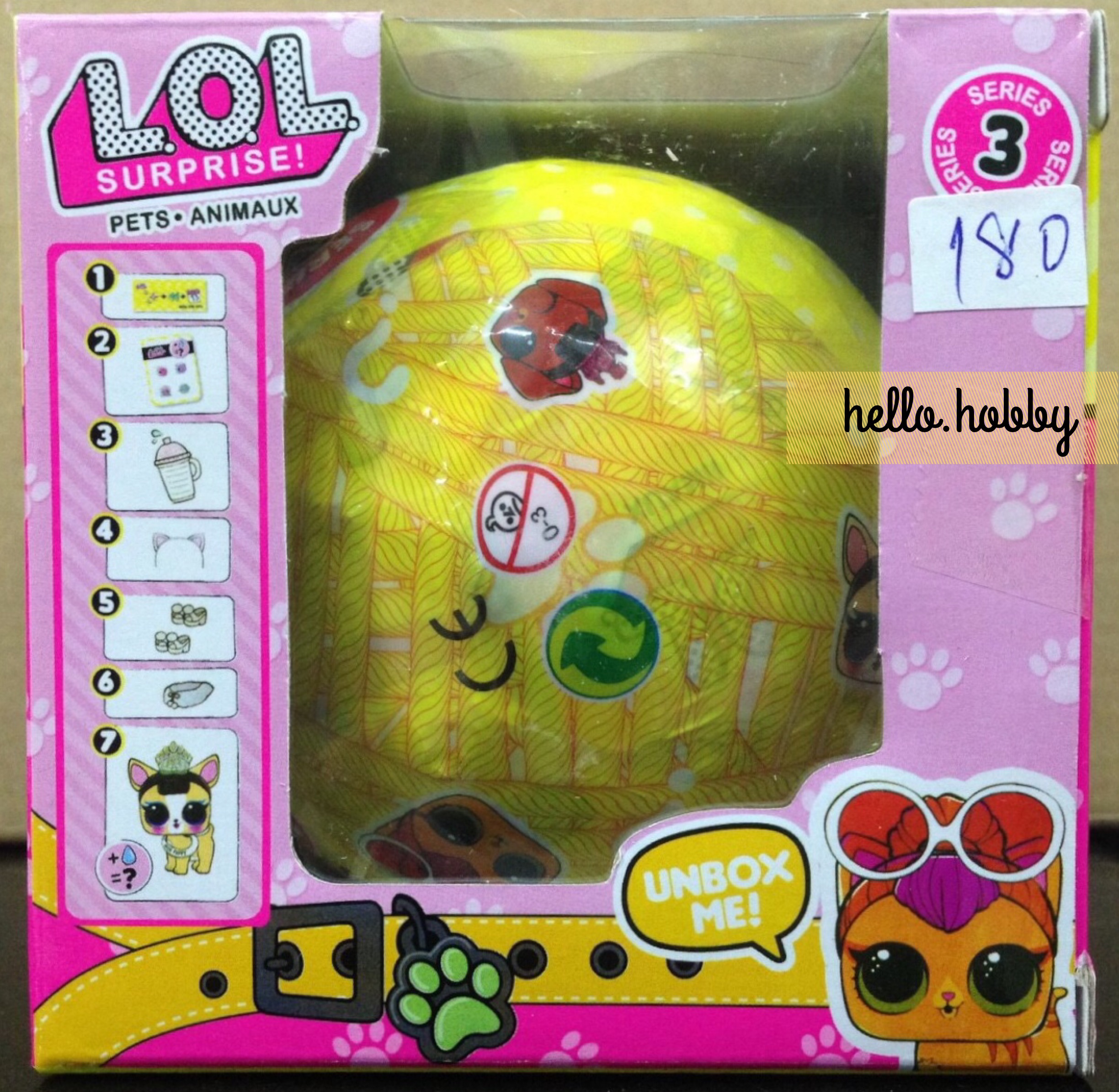 Surprise Egg L.O.L Surprise! Series 3 Pets Series